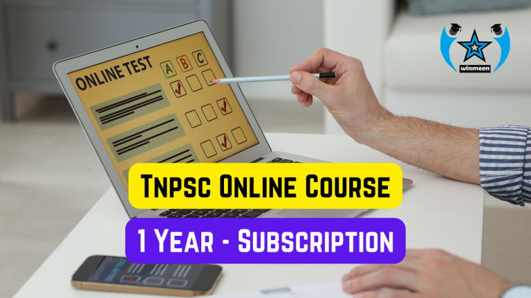 Tnpsc Online Course – 1 Year Subscription